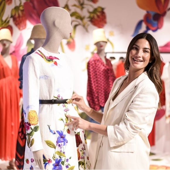 Weekend Max Mara "From Lily With Love" NWOT Leather Double Heart Belt S/M Spring - Picture 5 of 16